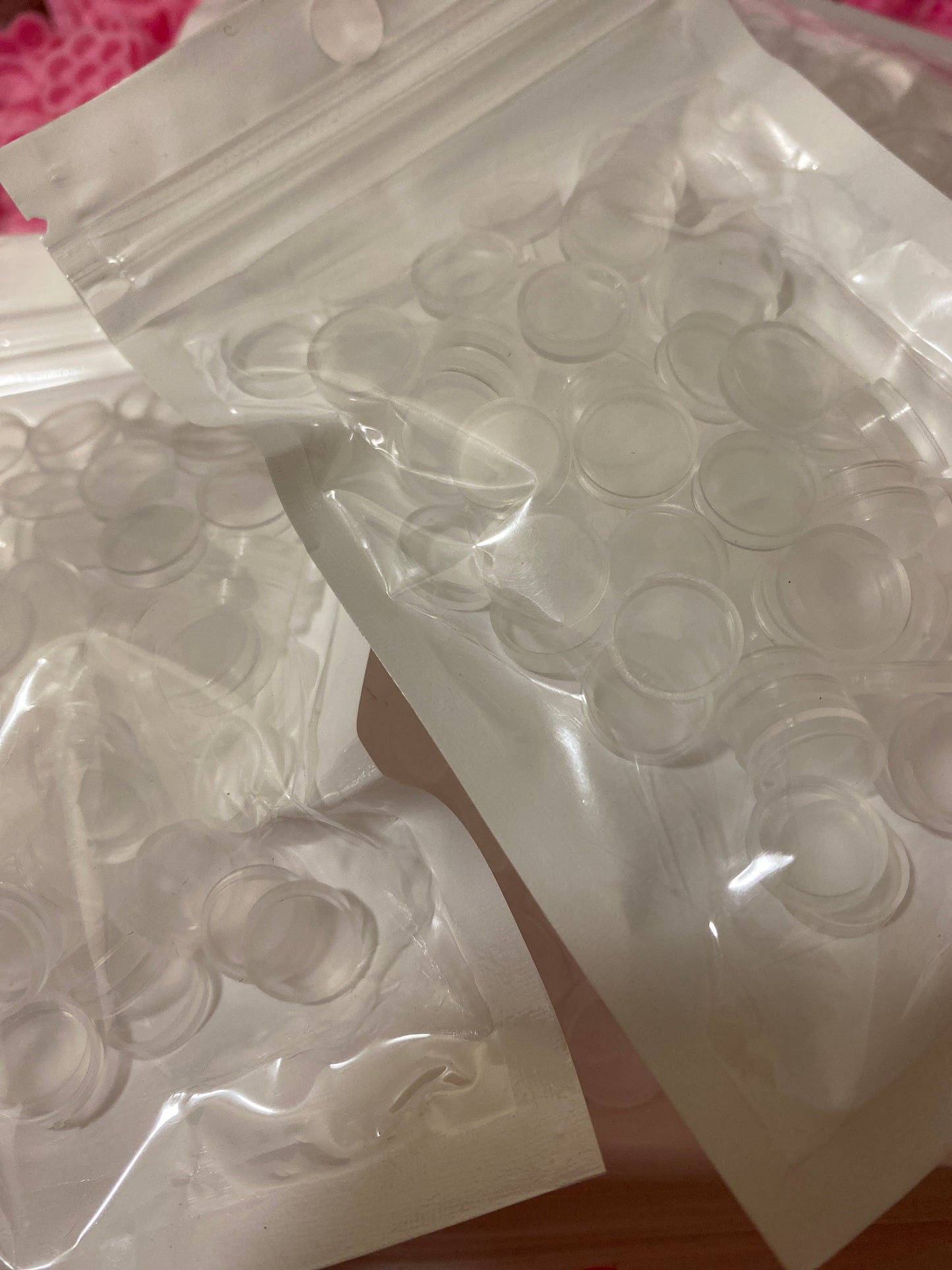 Glue Ring /many shapes - 100 pieces/pack ,