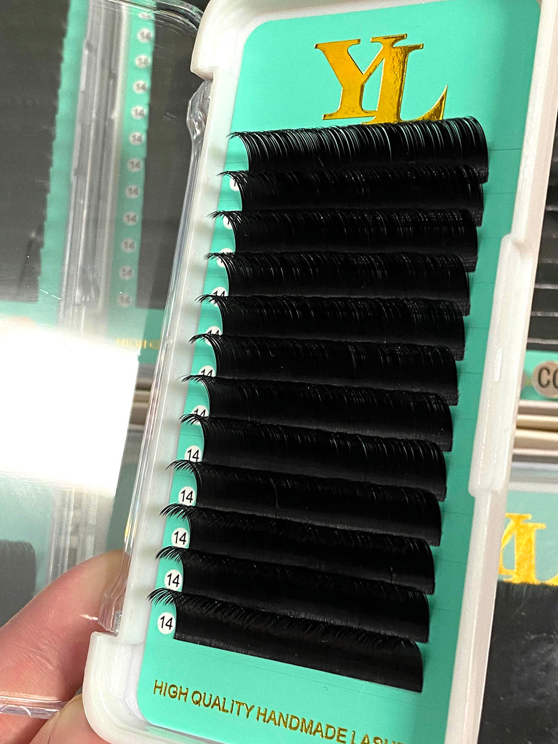 Flat Lash -Ellipse Lashes Extra Matte Dark Black - 0.20mm